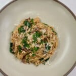 One Pan Sundried Tomato Boursin Orzo