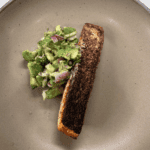 Mexican Salmon with Avocado Salsa