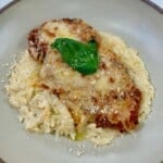 Chicken Parmesan Alfredo Orzo