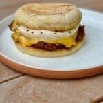 Homemade Sausage and Egg Mcmuffin