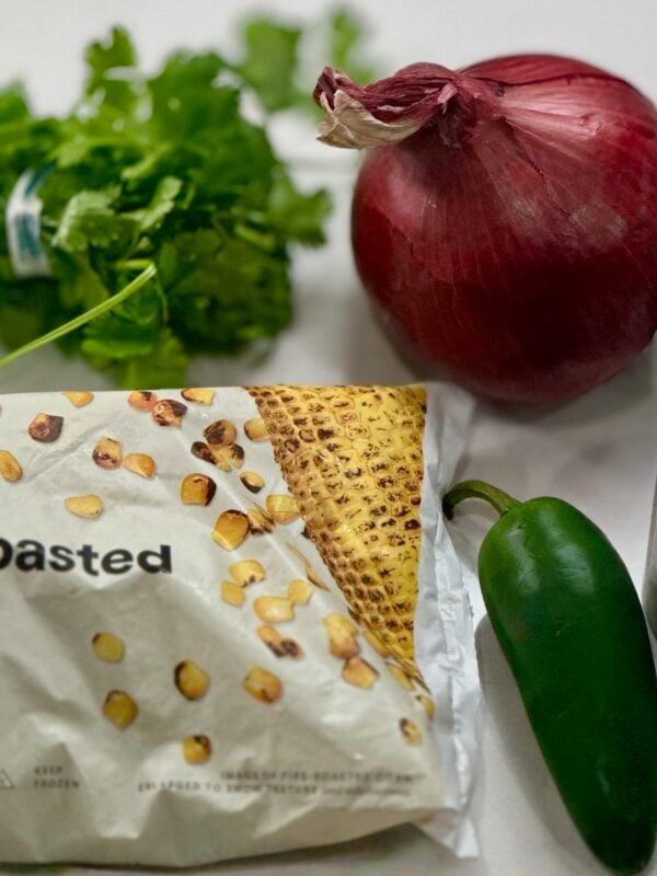Ingredients for Chipotle Corn Salsa